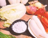 Hình bước làm 1 của món Kim chi chuẩn vị Hàn Quốc #bepvang