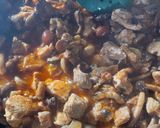 Bakonyi sertéscomb, Erkásan😊 recept fázis 3 fotója