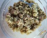 Foto del paso 3 de la receta: Berenjena rellena de atún y quinoa 🍆