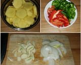 Foto del paso 1 de la receta: Papas a lo pobre
