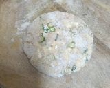 A picture of step 3 of Rajgira paratha stuffed with Paneer. (Vrat Special).