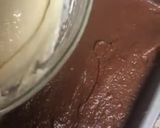 A picture of step 3 of Eggless Marble cake.