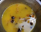 A picture of step 4 of Eggless Rumless Wheat flour plum cake.