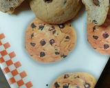 A picture of step 6 of Eggless chocolate stuffed cookies.
