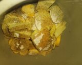 A picture of step 1 of Air-Fried Yellow Squash.