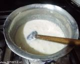 A picture of step 3 of Bread ki Rabri.