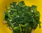 涼拌菠菜的食譜步驟5照片