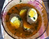 A picture of step 9 of Mutton Nargasi koftay.