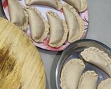 सुकं खोबरं आणि बटाट्याची करंजी (sukh khobra batatyachi karanji recipe in marathi) रेसिपी स्टेप 8 फोटो 
