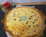 Une image de l'étape 5 de Quiche au Thon et Olives.