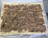 Une image de l'étape 3 de Palmiers feuilletés porc châtaigne feta.