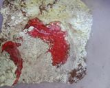 Foto langkah ke 3 dari resep Red Velvet Cake Eggless Ekonomis.