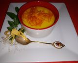 Pas rețetă Flan de flori de portocal 4 fotografie