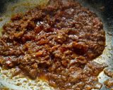 A picture of step 3 of Prawns masala.