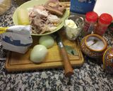 A picture of step 1 of Cocido Croquettes and Deluxe-Style Potato Wedges.
