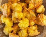 Hình bước làm 5 của món Tôm hùm (Lobster) tẩm bột chiên sốt nấm