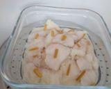 Foto langkah ke 2 dari resep Tim Ikan Dori ala HongKong (ide MPASI 1Y+).