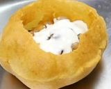 A picture of step 5 of Raj kachori.