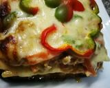 A picture of step 12 of Lasagna.