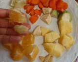 Foto del paso 1 de la receta: Jugo antigripal, alto en vitamina C 🍋🥕🍊🍍