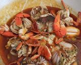 Foto langkah ke 3 dari resep Kepiting Saos Tiram.
