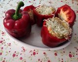 Foto del paso 1 de la receta Pimientos rellenos quinoa, setas y langostinos