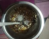 A picture of step 1 of Dalgona coffee.