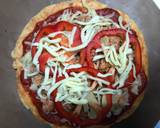 Resipi Tuna Pizza #PhoPbyLiniMohd versi Ketogenic, gluten-free foto langkah 4