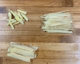 Hình bước làm 2 của món Dồi trường hấp dầu mè - phủ hành gừng [Eat Clean - Lose weight]
