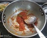 A picture of step 3 of Paneer Tikka Masala.