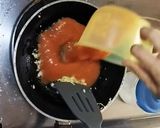 Foto langkah ke 3 dari resep Pizza Jamur.