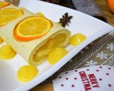 Foto del paso 3 de la receta: Tronco de Navidad de naranja
