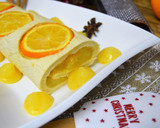 Foto del paso 3 de la receta: Tronco de Navidad de naranja