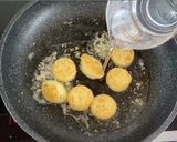 A picture of step 3 of Quick and easy tamago (egg) tofu rice bowl.