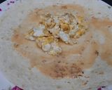 Gambar langkah 2 resipi Wrap Telur SuperSimpleSedap.