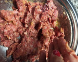 Foto del paso 1 de la receta: Hamburguesas de carne picada y avena