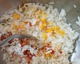 A picture of step 2 of Satvik poha.