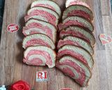 Foto langkah ke 12 dari resep Merdeka Swirl Bread (eggless)🇮🇩.