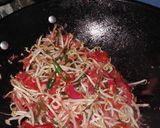 Foto langkah ke 6 dari resep Tumis Kulit Buah Naga.