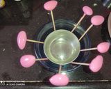 A picture of step 4 of Almond chocolate Candy.
