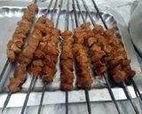 A picture of step 3 of Tikka boti ✌️.