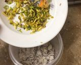 A picture of step 1 of Siwaiyon ka zarda.