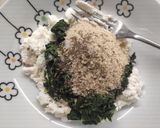 Foto del passaggio 3 della ricetta Cannelloni al ragù di soia con ricotta vegetale e spinaci