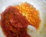 A picture of step 1 of Creamy Egg Curry and milk Rice.