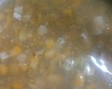 A picture of step 5 of Masala paneer corn soup.