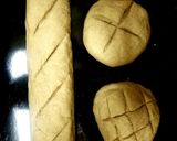 A picture of step 1 of French bread.