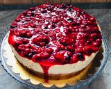 Pas rețetă Cheesecake fin cu blat și sos caramel 6 fotografie