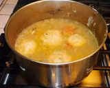 A picture of step 6 of Turnip paruppu urundai kuzhambu (turnip dal dumplings masala curry).