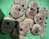 Foto langkah ke 5 dari resep Chocochips Cookies Balqis Pot.