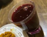 A picture of step 2 of Doum palm (Goruba) zobo🍷.